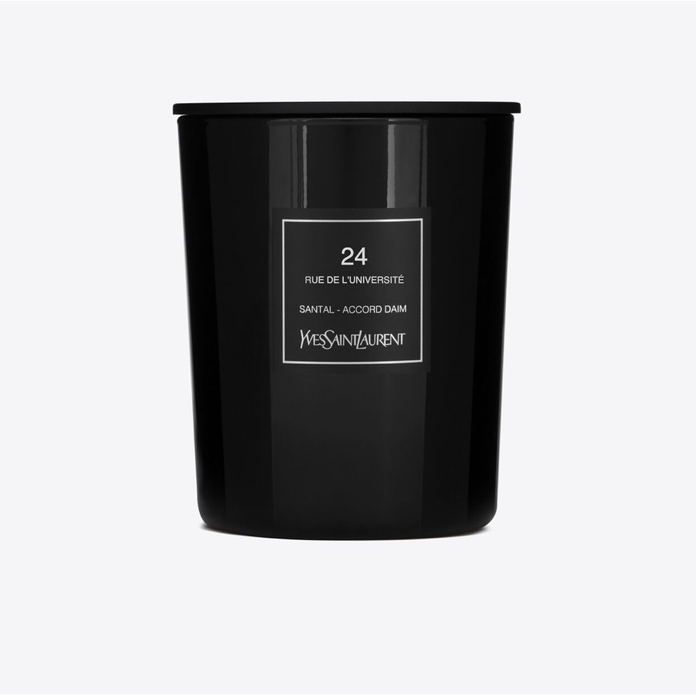 **SOLD** Yves Saint Laurent 24 Rue de L’Université Candle